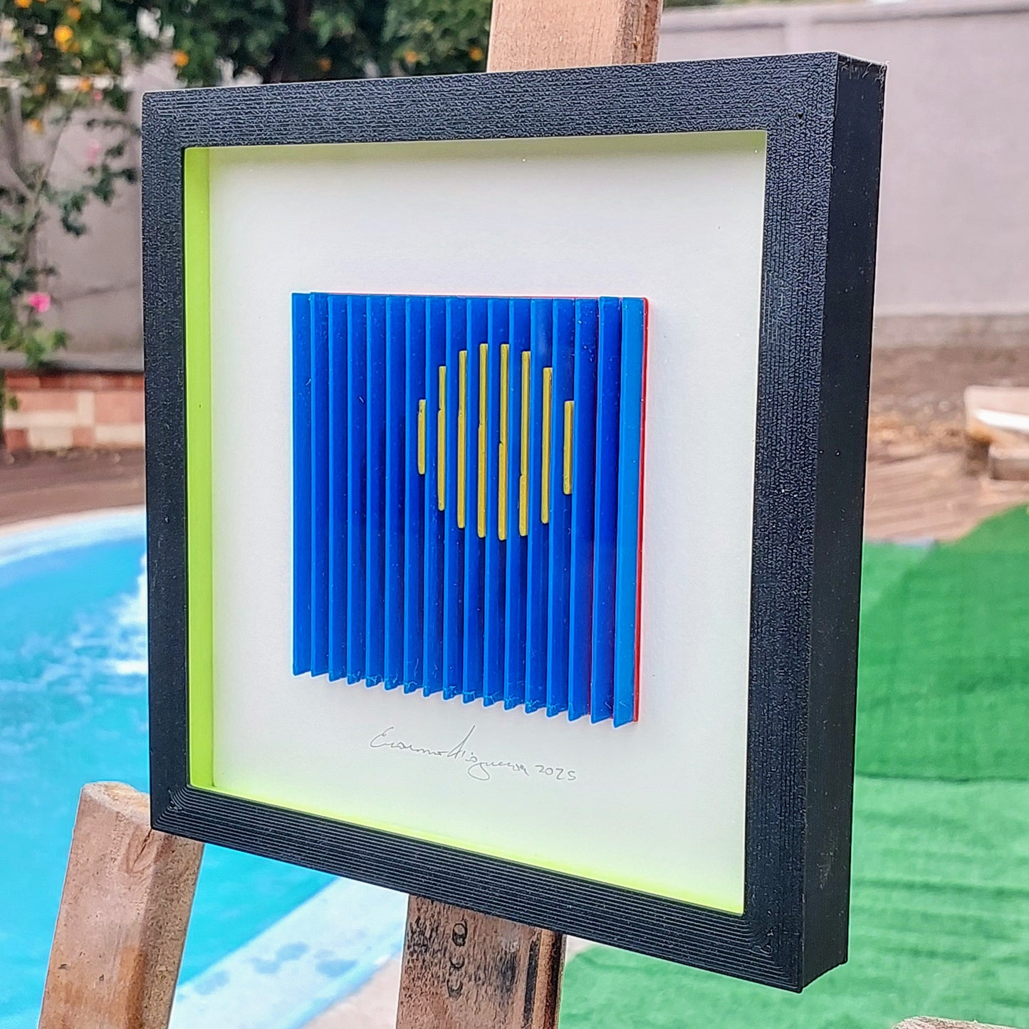 Capricho 2 interferencias VI 20 x 20 cm.