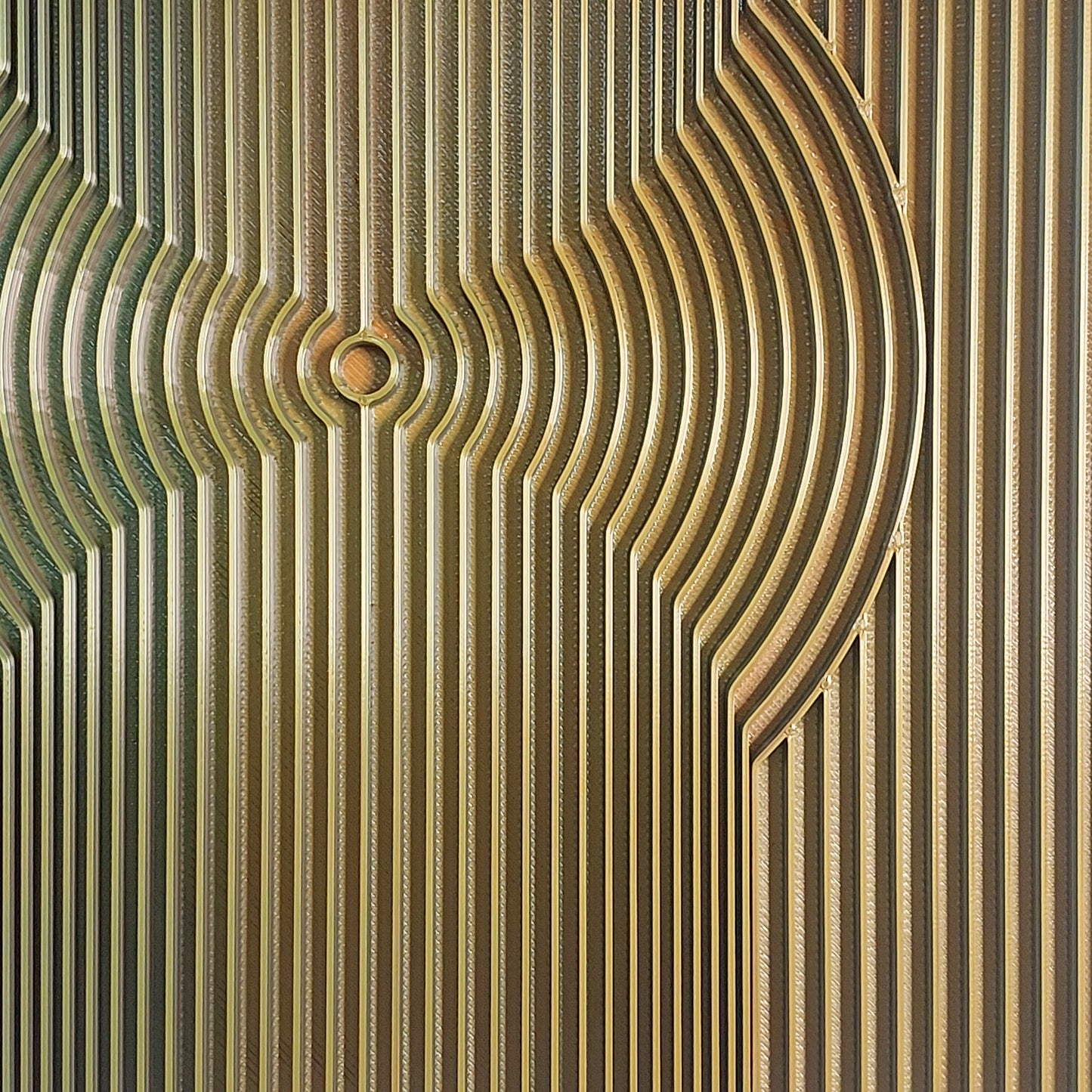 Onda expansiva del ser II 50 x 50 cm.