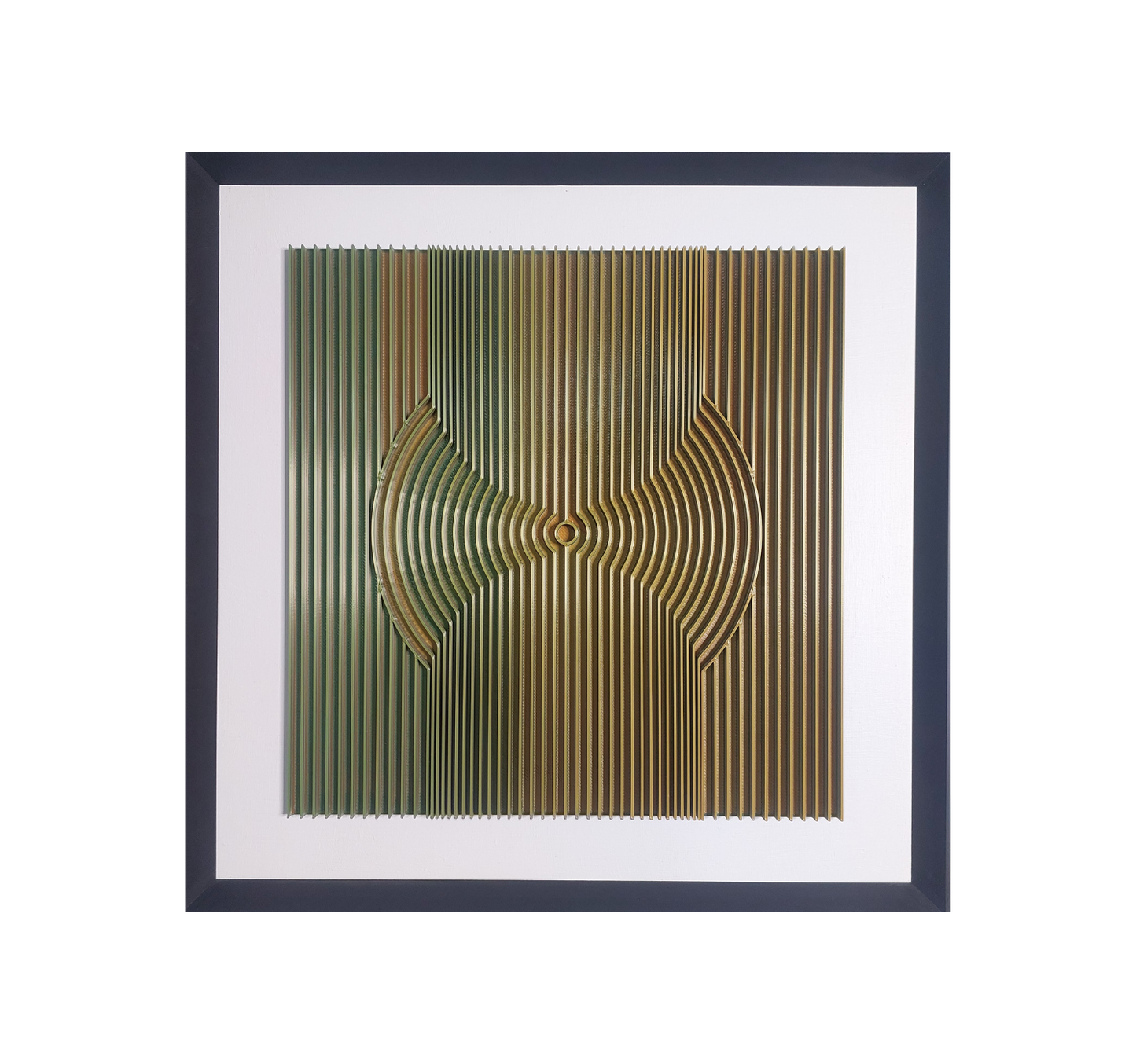 Onda expansiva del ser II 50 x 50 cm.