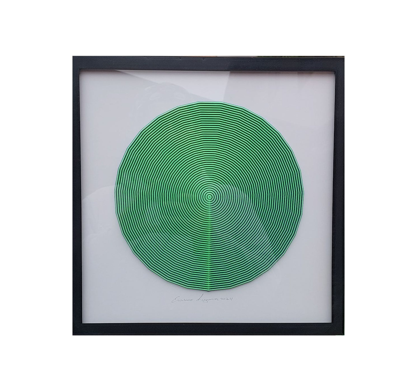 Mirada al Abismo I 30 x 30 cm. (Copia)