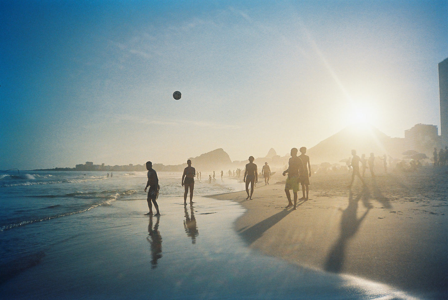 Fútbol en Copacabana