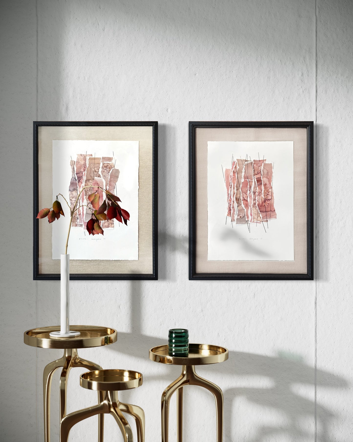 Collage rosados II