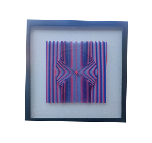 Onda expansiva del ser II 30 x 30 cm.