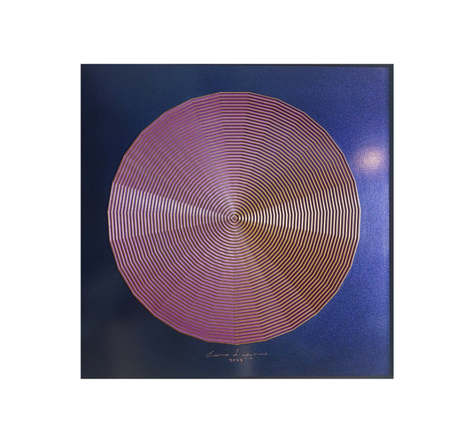 Mirada al abismo I 50 x 50 cm.