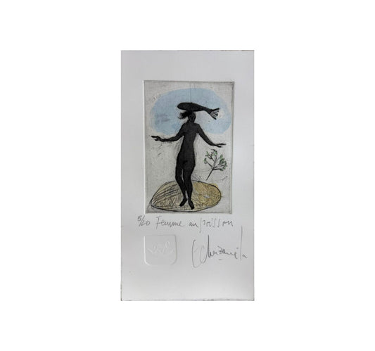 Femme au poisson